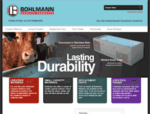 Tablet Screenshot of bohlmannlivestock.com
